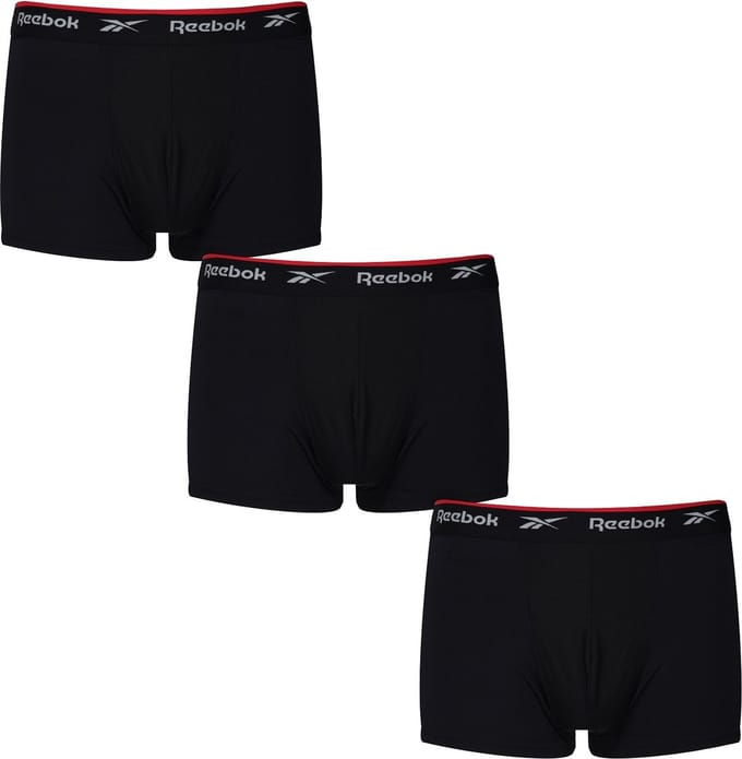 Reebok Boxershort - 3-Pack- Redgrave - Zwart