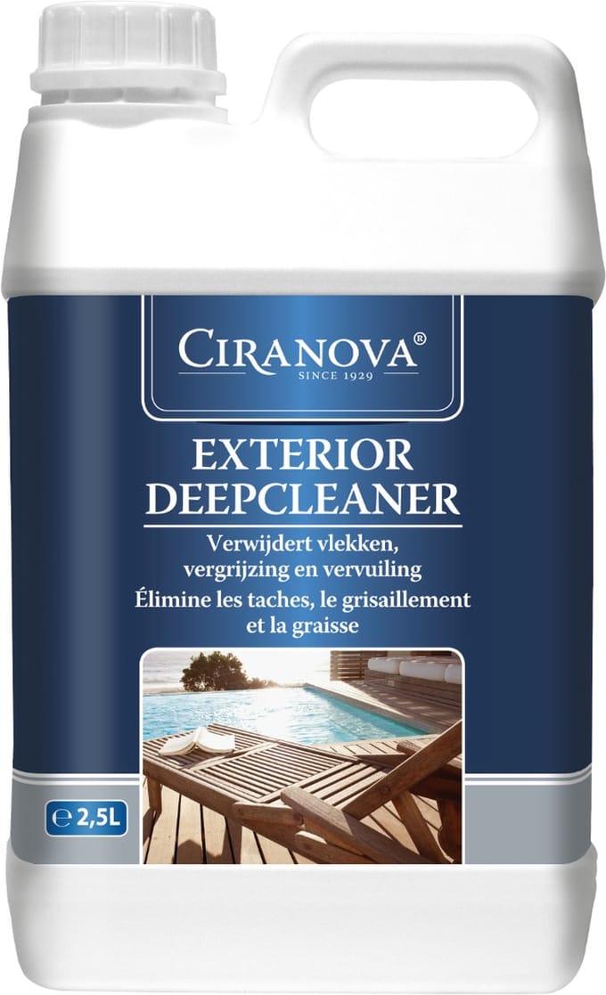 Ciranova Exterior Deep Cleaner - 2,5 liter - houtreiniger - ontgrijzer