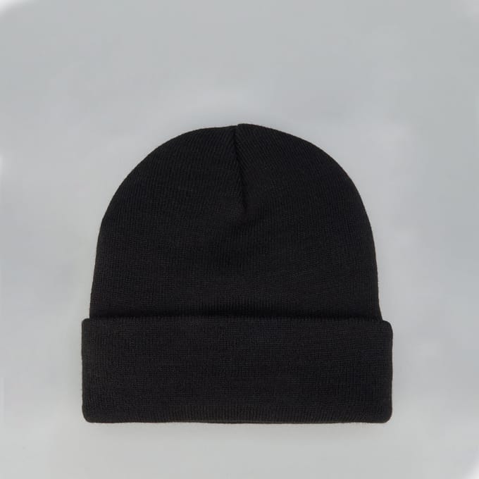 Birds of Prey Logo Beanie With Embroidery - Black