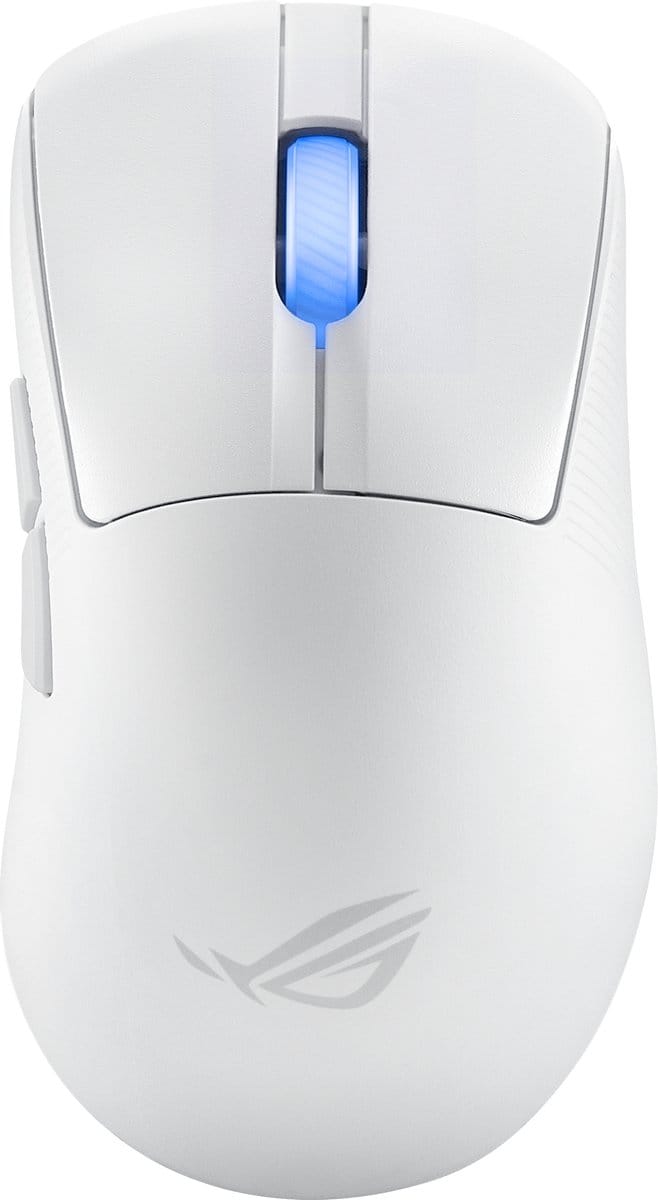 ASUS ROG Keris II Ace - 4K Wireless - Gaming muis - Optisch - 5 knoppen - Wit