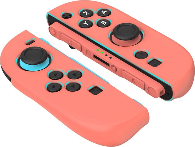 Silicone hoes gamepad beschermer voor Nintendo Switch 2 | Roze