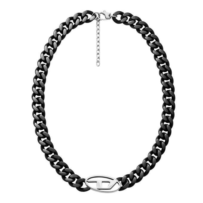 Diesel DX1610931 Heren Collier 50 cm - Zwart