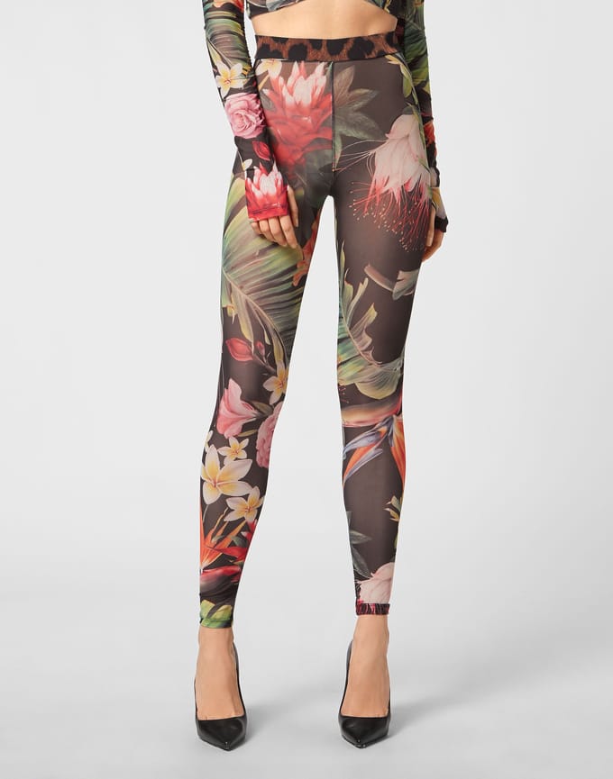 Flare Broek Flowers