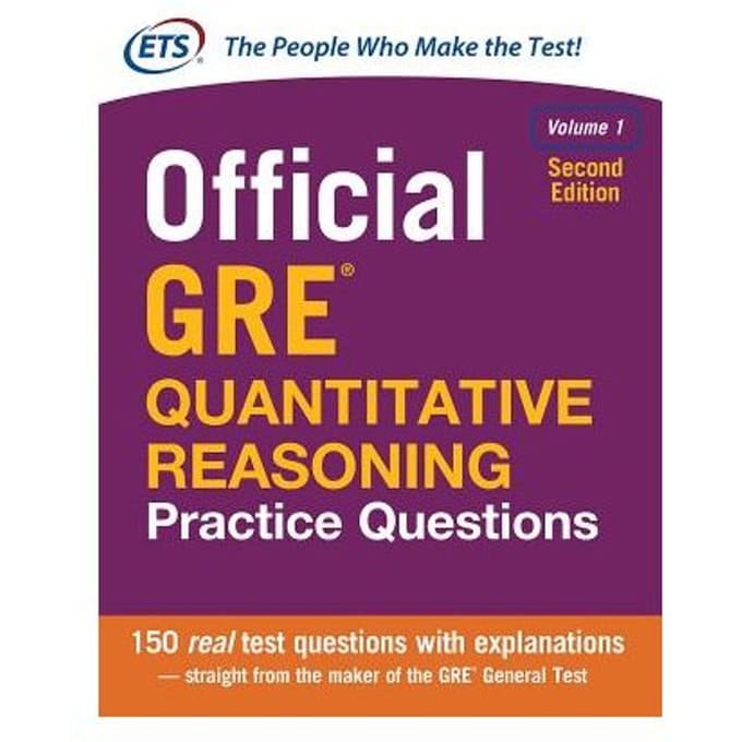 Official Gre Quantitative Reasoning Practice Questions, Second Edition, Volume 1 - Educational Testing Service