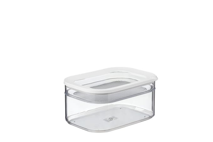 Mepal Koelkastdoos 2-delig Modula - 550 + 2000 ml - Vershouddoos - Bewaar overzichtelijk in de koelkast - White