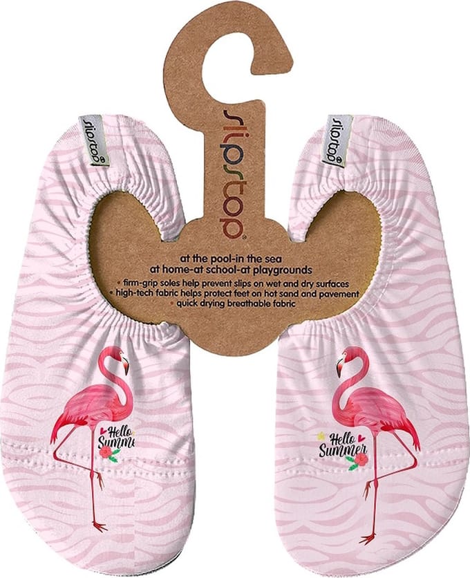 Slipstop Romantic - roze met flamingo