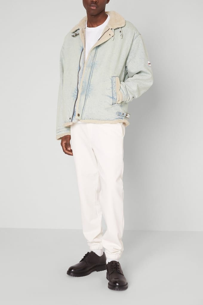 American Vintage Imocity Sweat Pants Ecru Taglia: L | Pantaloni Outlet | Uomo | Marrone