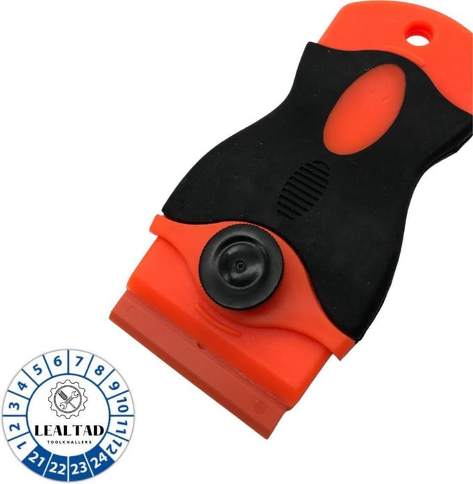 Keuringssticker Krabber – met 10 reservemessen