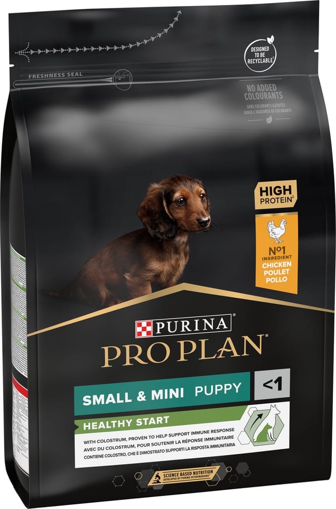 Pro Plan Healthy Start Puppy Small & Mini - Honden Droogvoer - Kip - 3 kg