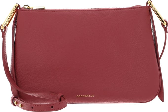 COCCINELLE Leren Schoudertas Magie Mini Bag Pot Lichtrood
