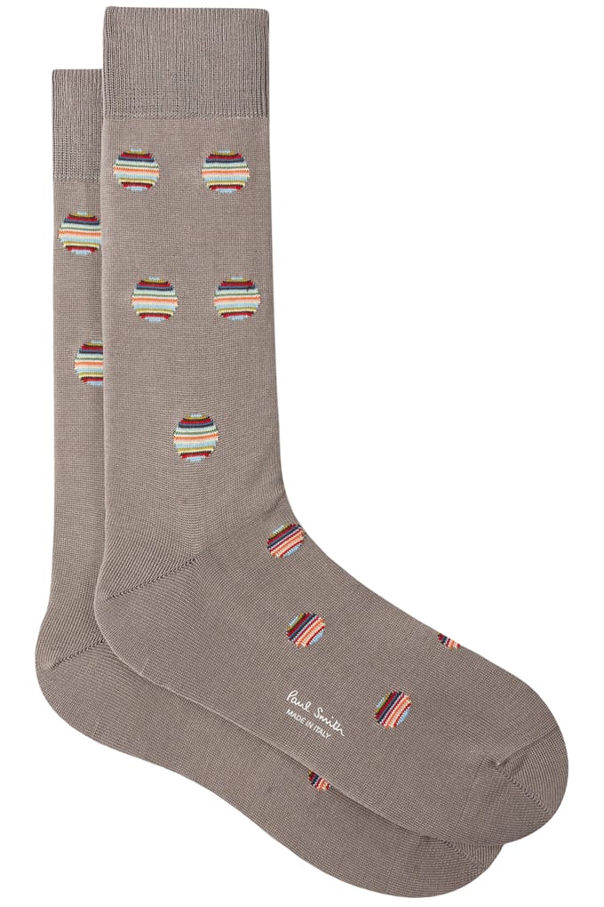 Paul Smith Sock Multi Polka Grey Taglia: OS | Calzini Outlet | Uomo | Grigio