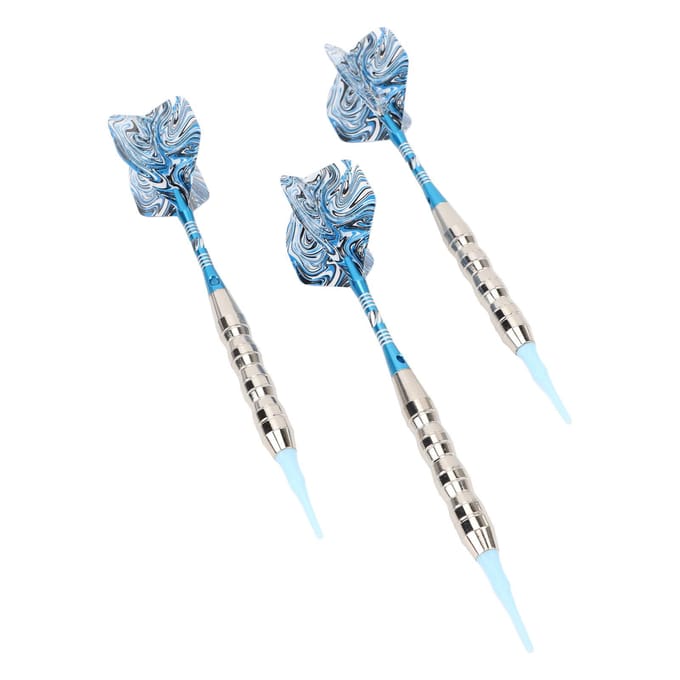 3 STUKS Soft Tip Darts Set voor Dartbord Aluminiumlegering Staal PET Professionele Darts met Schachten gray