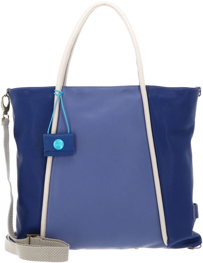 Gabs Schoudertas Lydia Shopper Lapislazzulo+Fiordaliso+Ecru Blauw