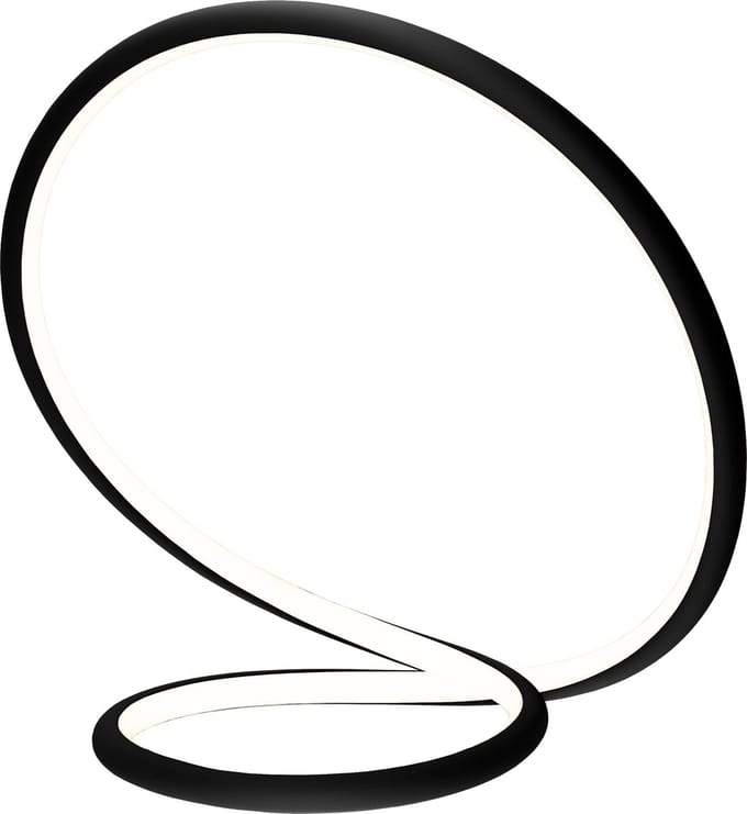 FANTASIA BOA TAFELLAMP 25W SMD LED 3000K DIMBAAR ZWART