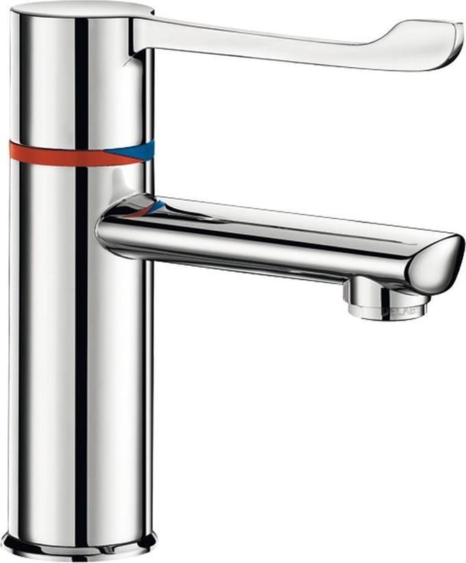 Delabie Sequentiële Securitherm Wast.mengkrn H.95 L.105 Z. Stopkrn Bel
