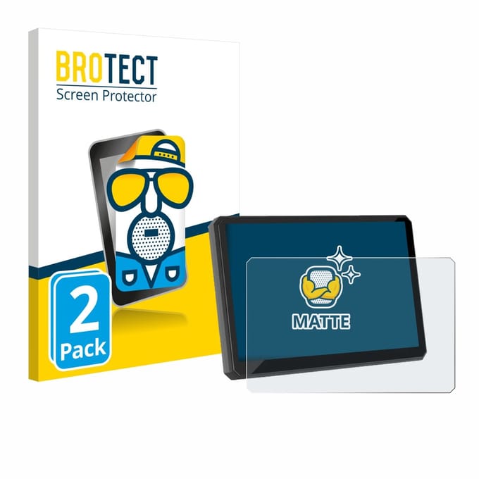 BROTECT - Screenprotector voor Carpuride W502BS Pro 5" - Folie Beschermfolie matte 2 Stuks