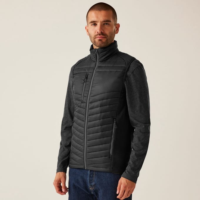 Jas Hiking Heren Geïsoleerd Stretchy Bodywarmer