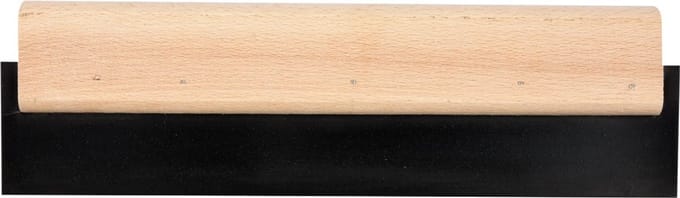 Vorel - Voegspatel - 250mm - Rubberen Mes - Houten Handgreep