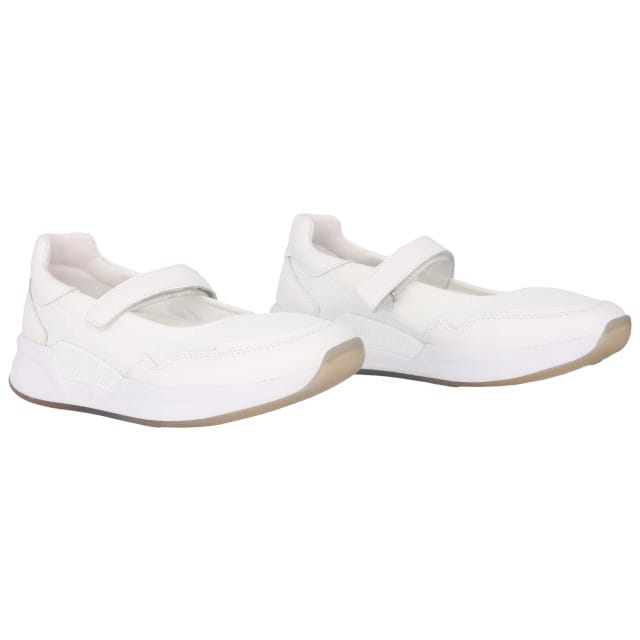 Gabor rollingsoft sensitive 26.952.50 - dames rollende wandelsneaker - Wit - maat 44 (EU) 9.5 (UK)