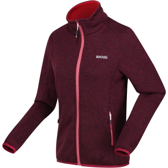 Regatta Newhill Fleece Met Volledige Rits Rood 44 Vrouw
