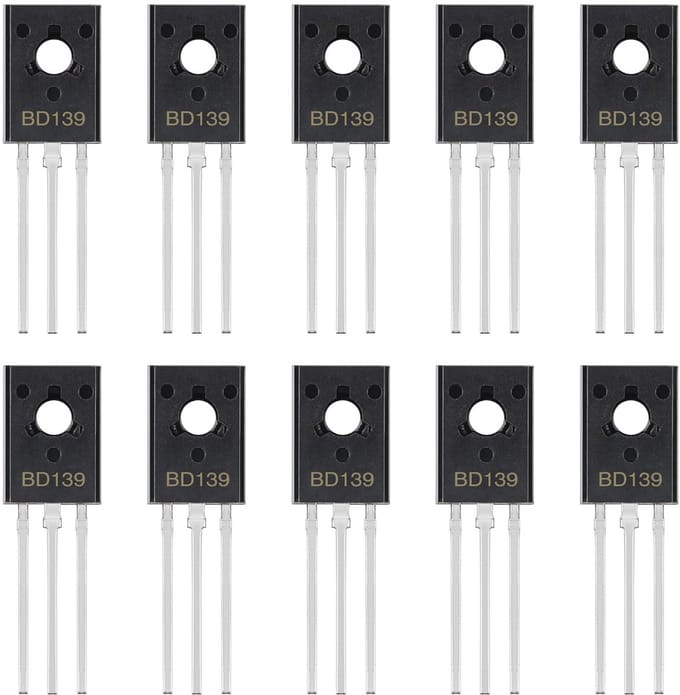 Vermogenstransistor NPN 1,5A 80V TO-126 voor Audioversterkers (verpakking van 20 stuks)