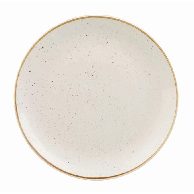 Churchill Stonecast Barley White Coupe Bord 21.7cm (12 stuks)