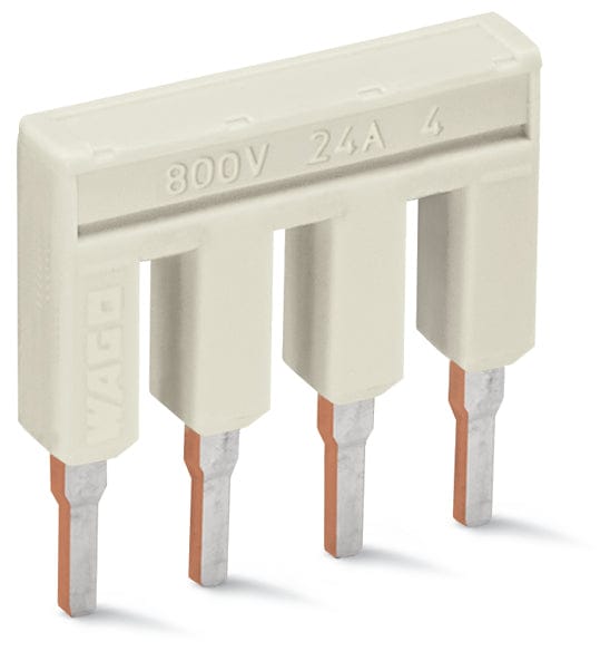 Wago TopJob-S 4-Weg Geïsoleerde Brugconnector - 2002-404 [10 Stuks]