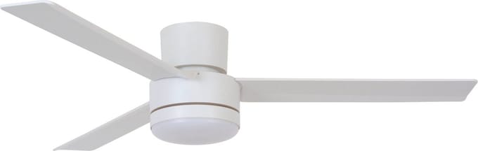 Plafondventilator Lagoon Wit incl. Lamp 132cm
