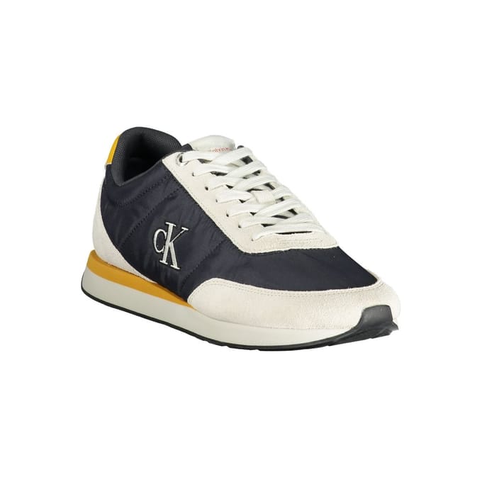 Calvin Klein Blue Gerecycled Polyester Heren Sneaker