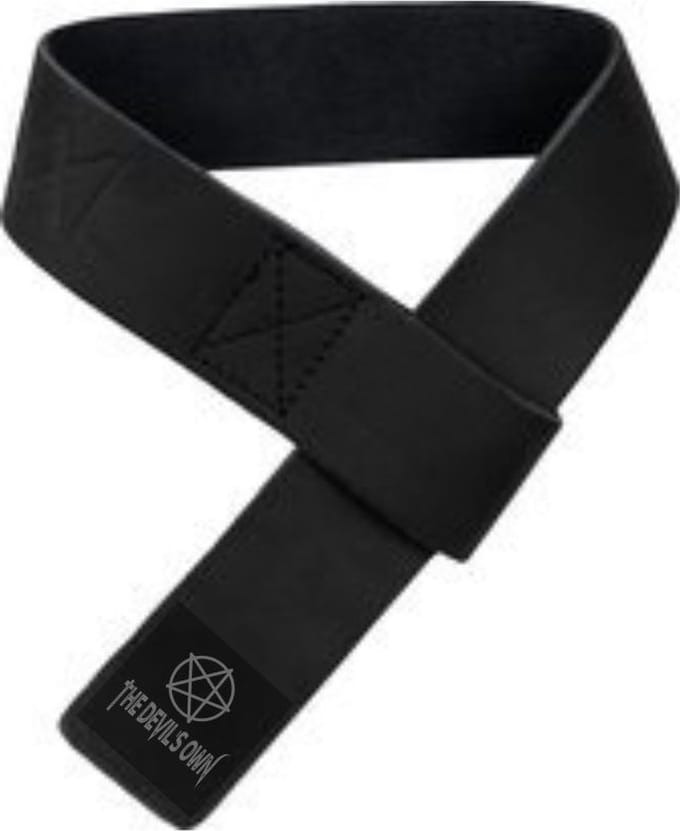 The Devil's Own 4 Athletics Lifting Straps 2 sets - 4 stuks - Krachttraining Accessoires - Powerlifting Straps - Deadlift Straps - Zwart