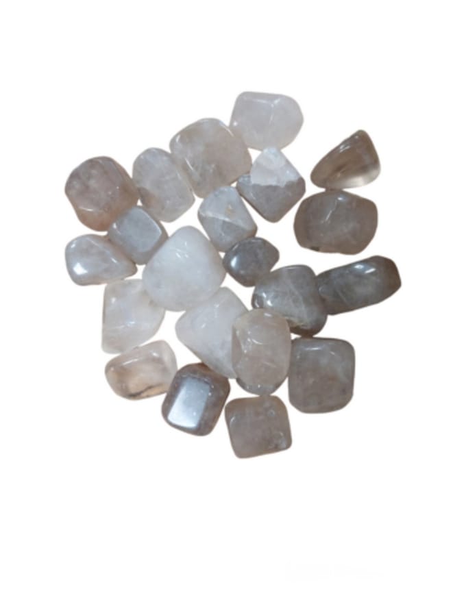 Rookkwarts trommelstenen 250 gr. (mt3)