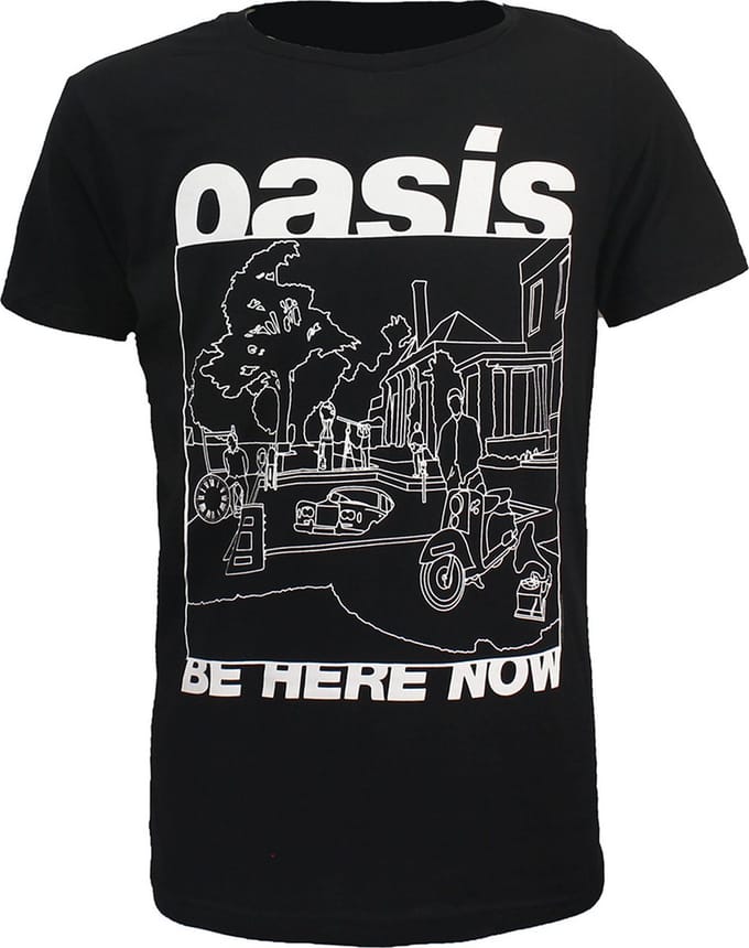 Oasis Be Here Now T-Shirt - Officiële Merchandise - L
