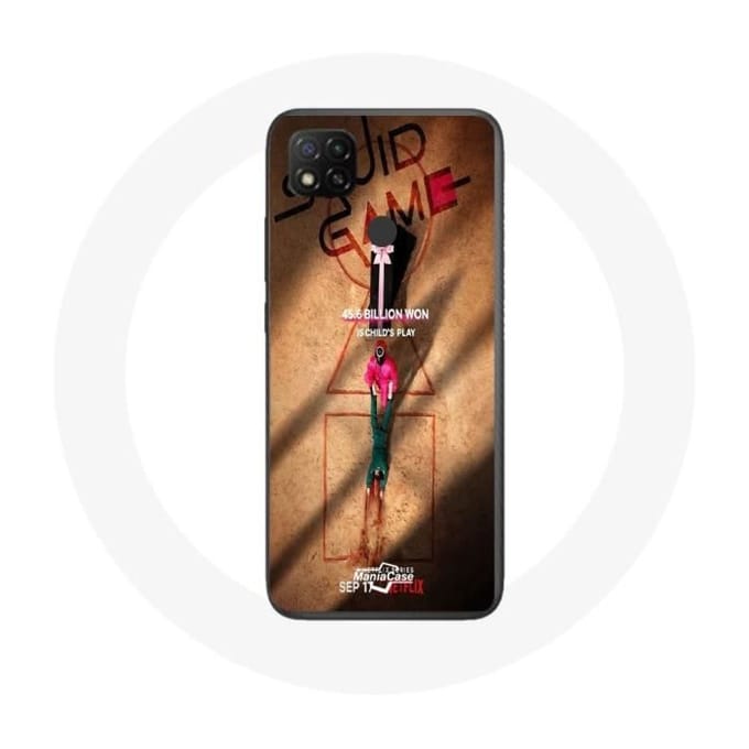 Coque Xiaomi Redmi 9C Squid Game Série affiche soldat