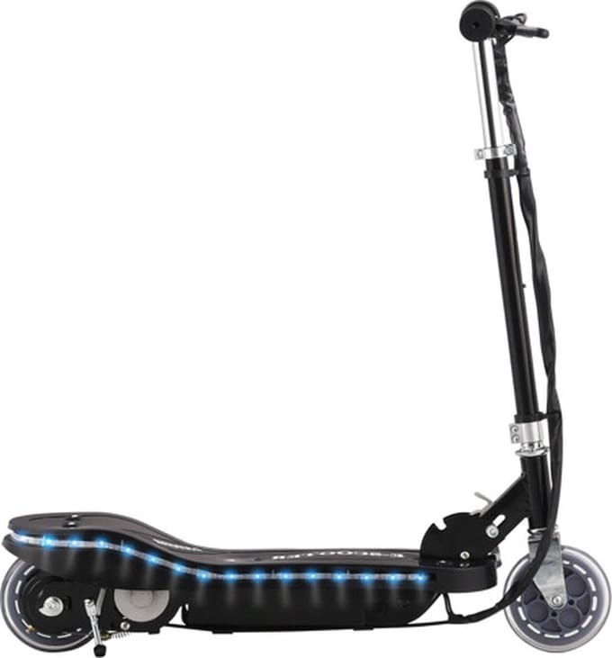 vidaXL Step elektrisch met LED 120 W zwart
