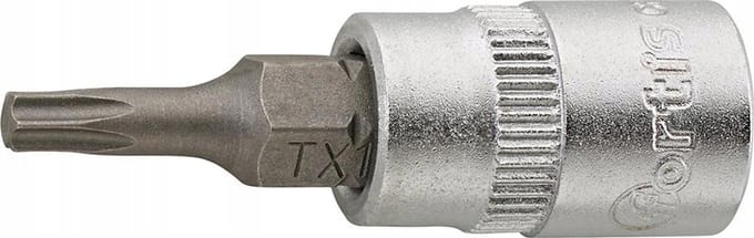 Fortis Torx T15 Bit 1/4'' - Duurzame Kwaliteit