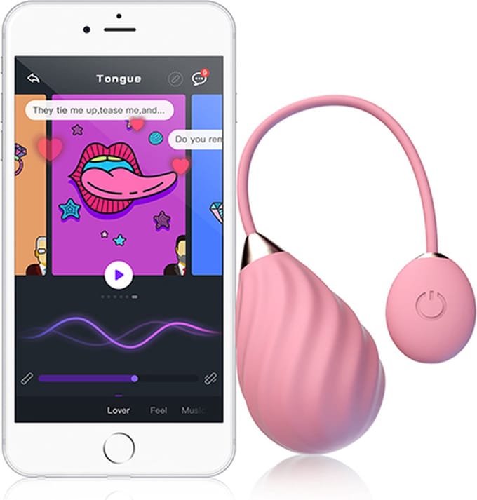 Magic Motion - Magic Sundae App Controlled Love Egg Pink