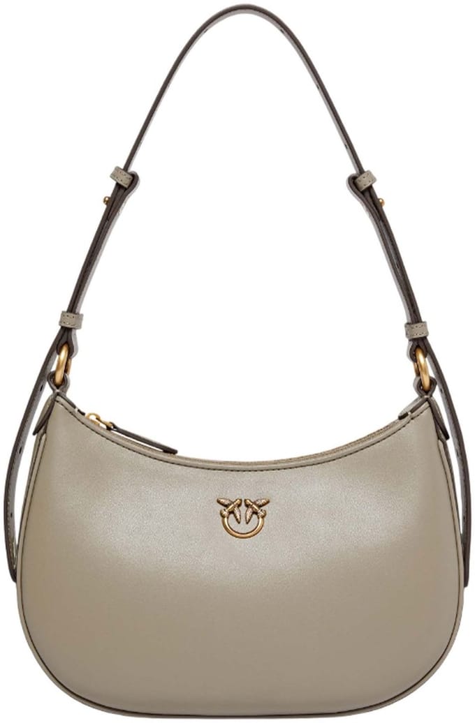 PINKO schoudertas Half-Moon Mini Bag Noce - Antique Gold Taupe