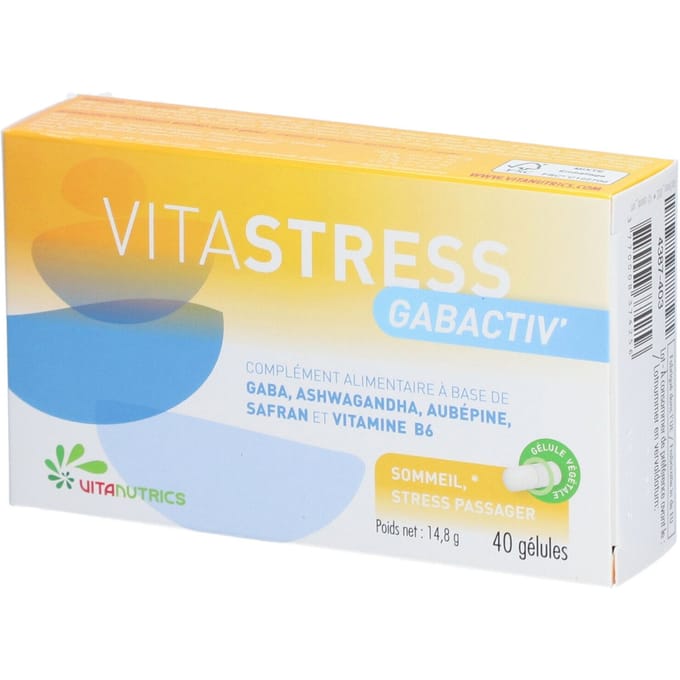 Vitastress Gabactiv’ 40 Capsules