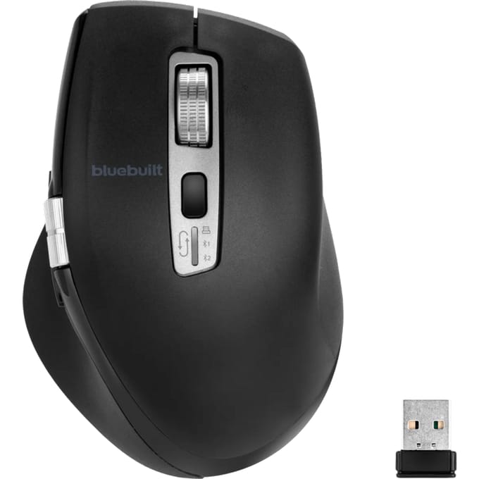 BlueBuilt Maximus Draadloze Ergonomische Bluetooth Muis