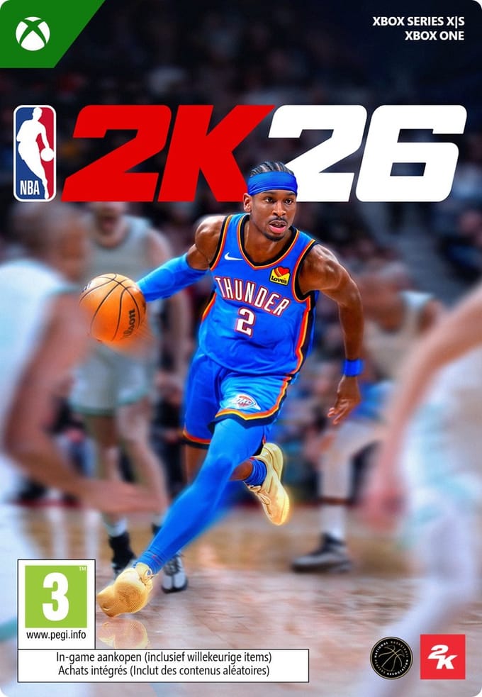 Microsoft NBA 2K26 (Xbox One, Series X|S) Standaard Meertalig Xbox One/One S/Series X/S