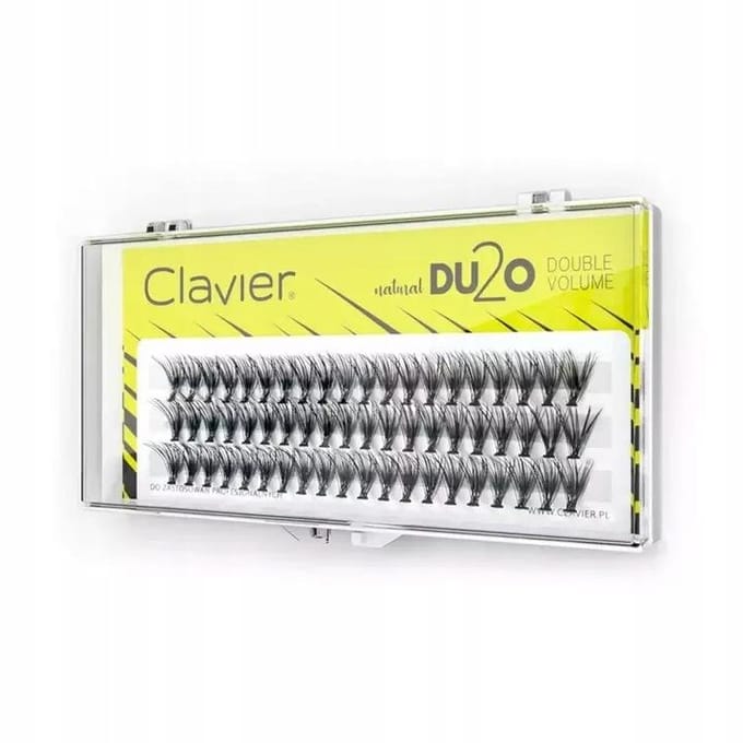Clavier - DU2O Double Volume kępki rzęs 11mm