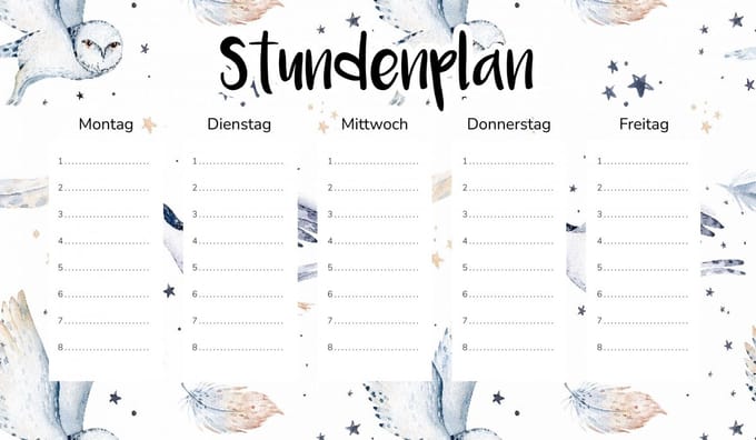Wallvy - Magnetische Lesplanner - 45x26cm - Hoge Kwaliteit - Personaliseerbaar