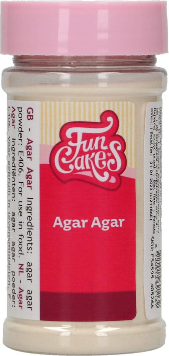 FunCakes Agar Agar Bindmiddel - 50g