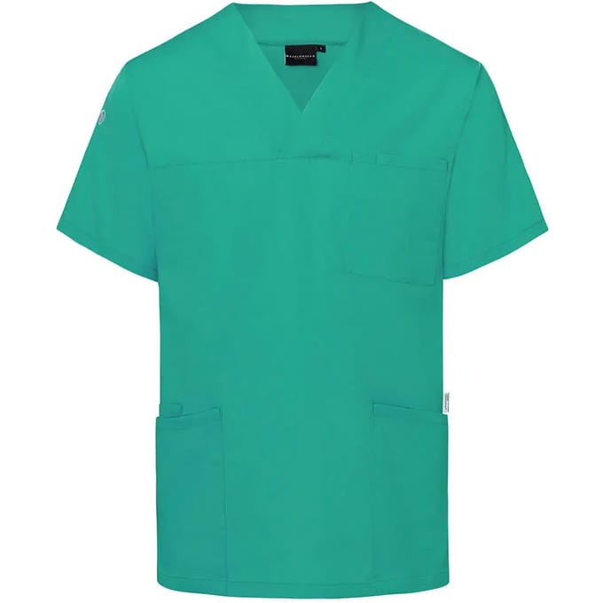 Karlowsky Men´s Kasack Essential KY139 - Emerald Green (ca. Pantone 7717C) - S