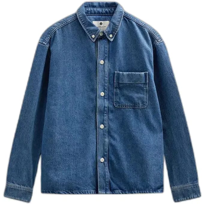 Denim overhemd Anerkjendt Otto