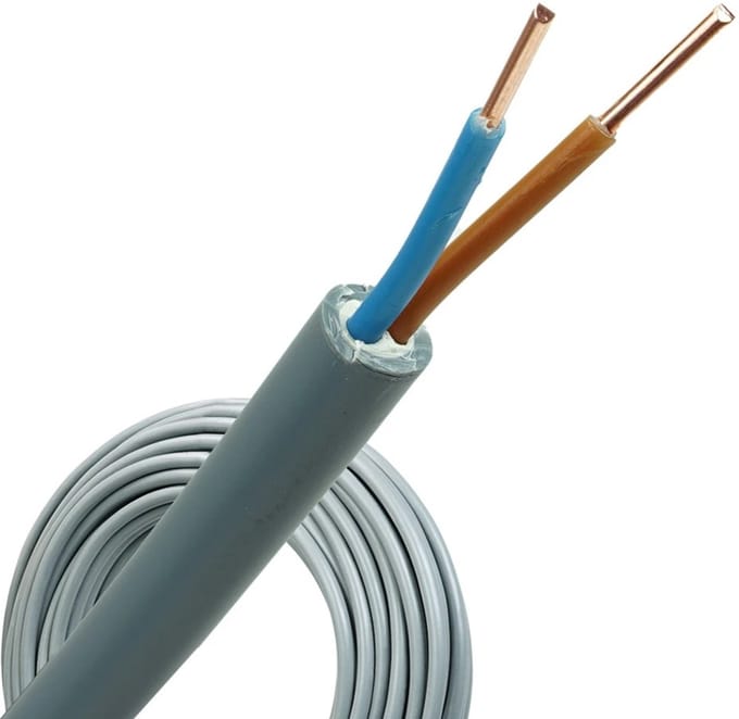XMvK kabel 2x1.5 per rol 100 meter