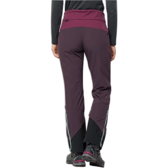 Jack Wolfskin Alpspitze Pants W, Vrouwen, Purper, Broek, maat: 36