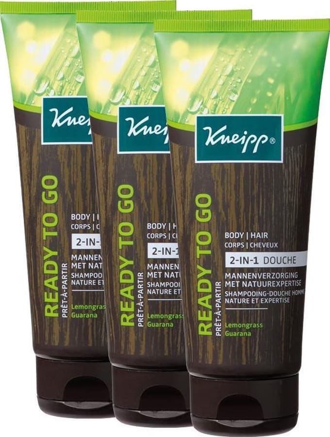 Kneipp Man Douche Ready to Go 3x200ml
