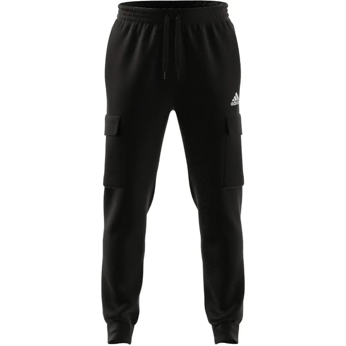 Tapered joggingbroek van fleece adidas Essentials
