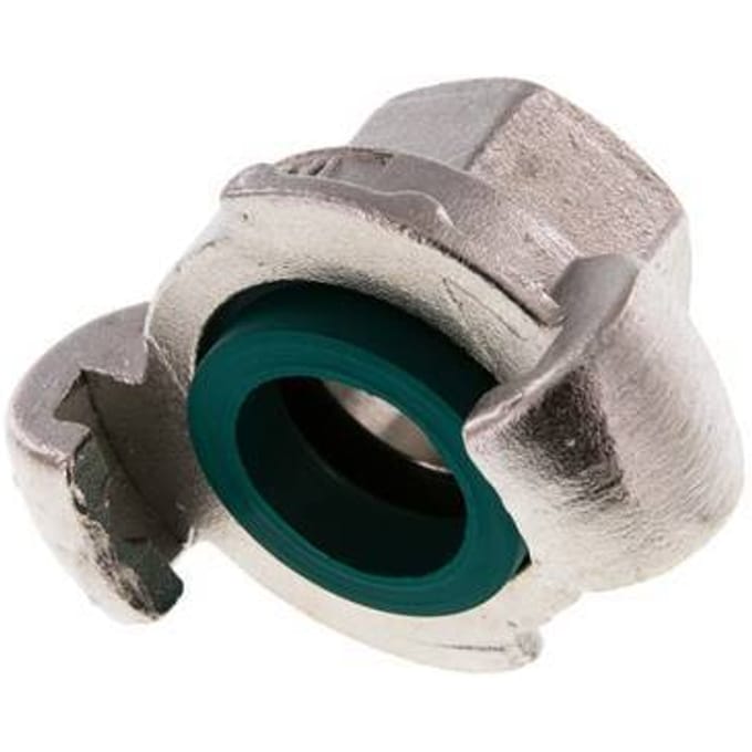 RVS DN 19 DIN 3489 compressor klauwkoppeling Rp 1/2 inch Binnendraad - CL42-19-F-SF-012
